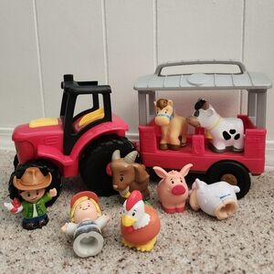 Fisher-Price Tracror And Farm Animals Playset